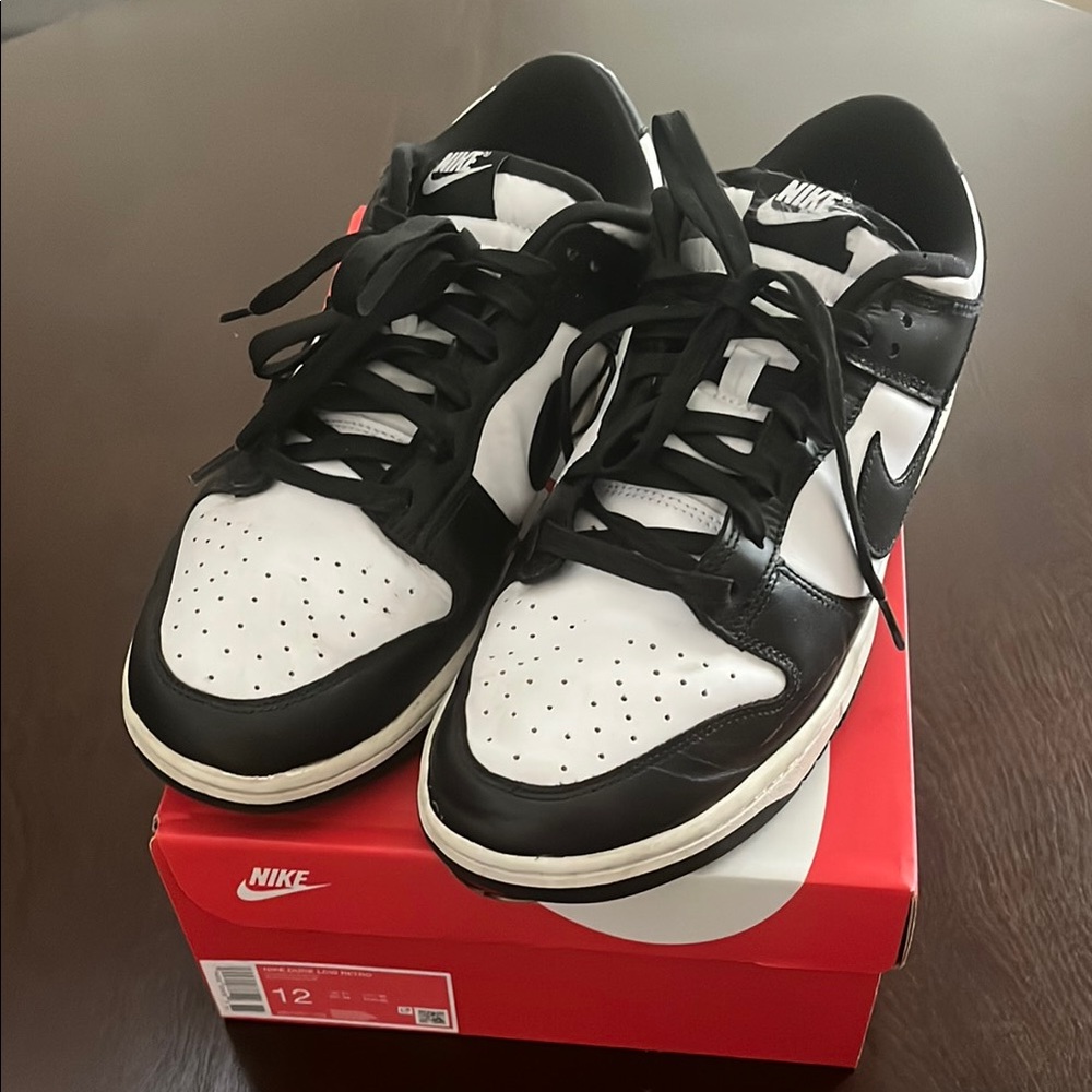 Nike Dunk Low Black and White Sneakers